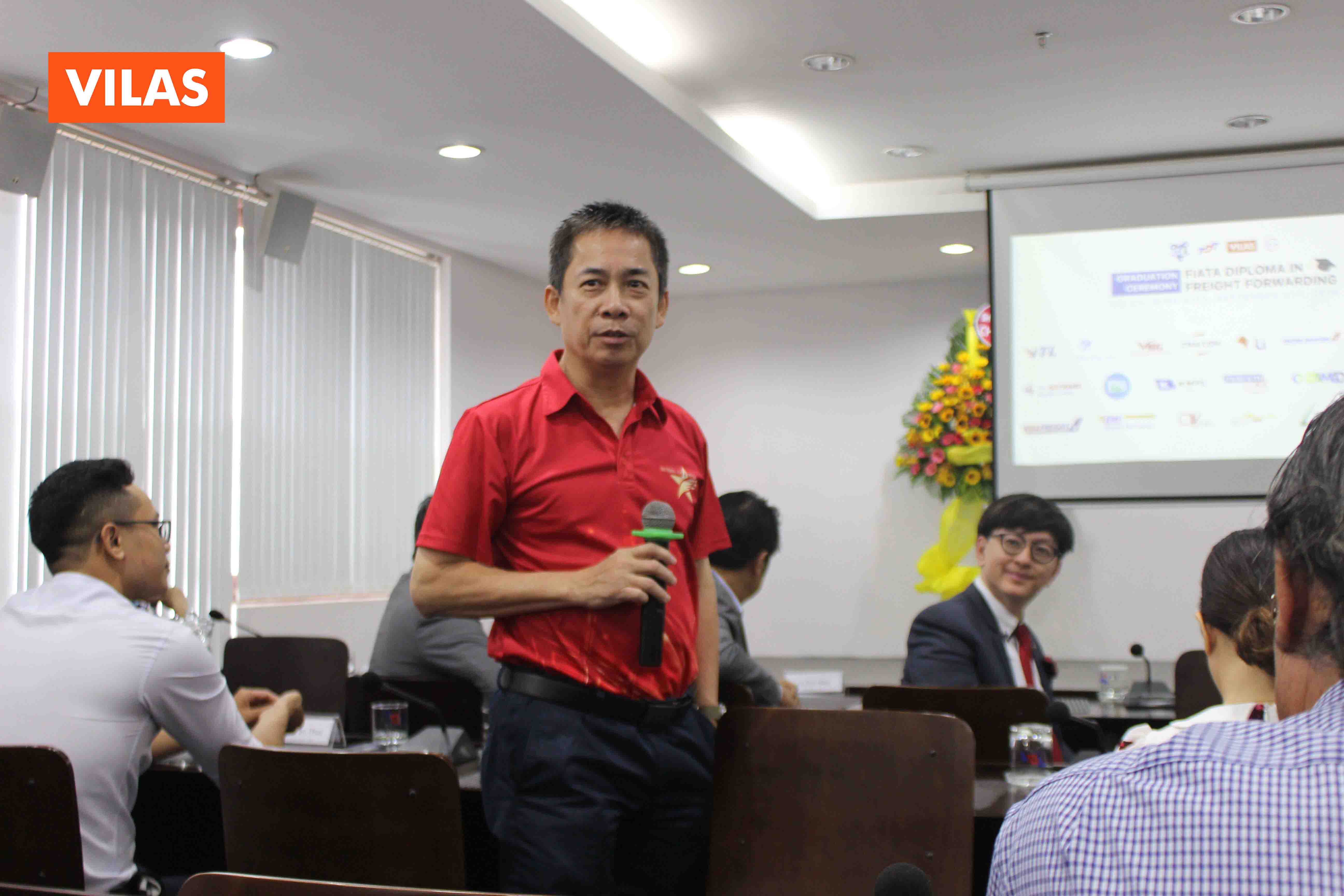 ông Simon Thúc đã có đôi lời chia sẻ về thế hệ các bạn trẻ tham gia vào lĩnh vực Logistics