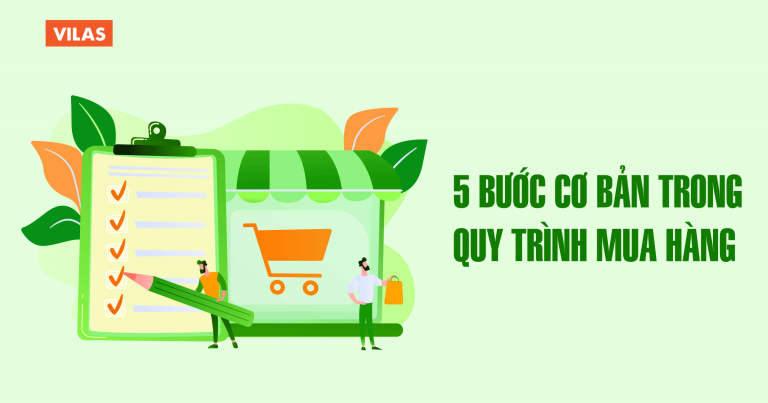 Quy trình mua hàng cơ bản trong chuỗi cung ứng - VILAS