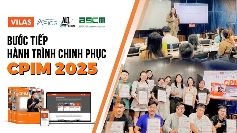 APICS CPIM - Bước tiếp hành trình chinh phục chứng nhận toàn cầu về Lập kế hoạch và Quản lý tồn kho